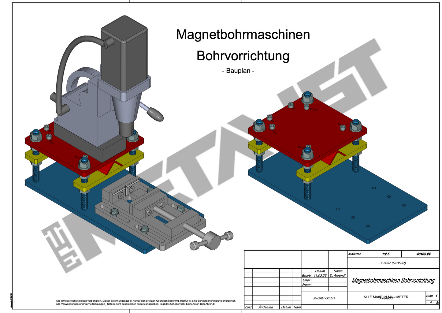 Magnetbohrständer