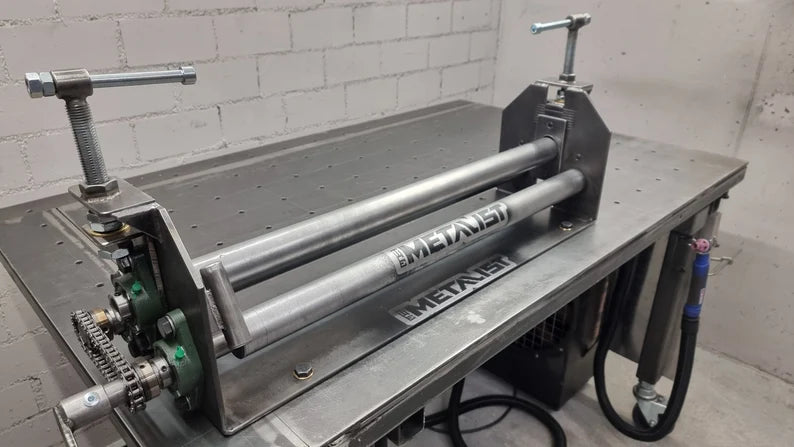 Bauplan für eine Blech Rund Biegemaschine