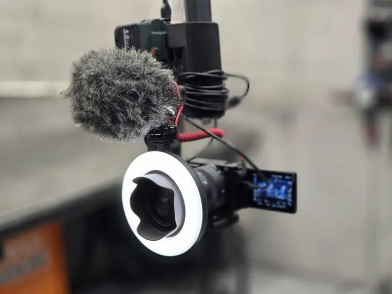 Construction plan // Overhead camera arm
