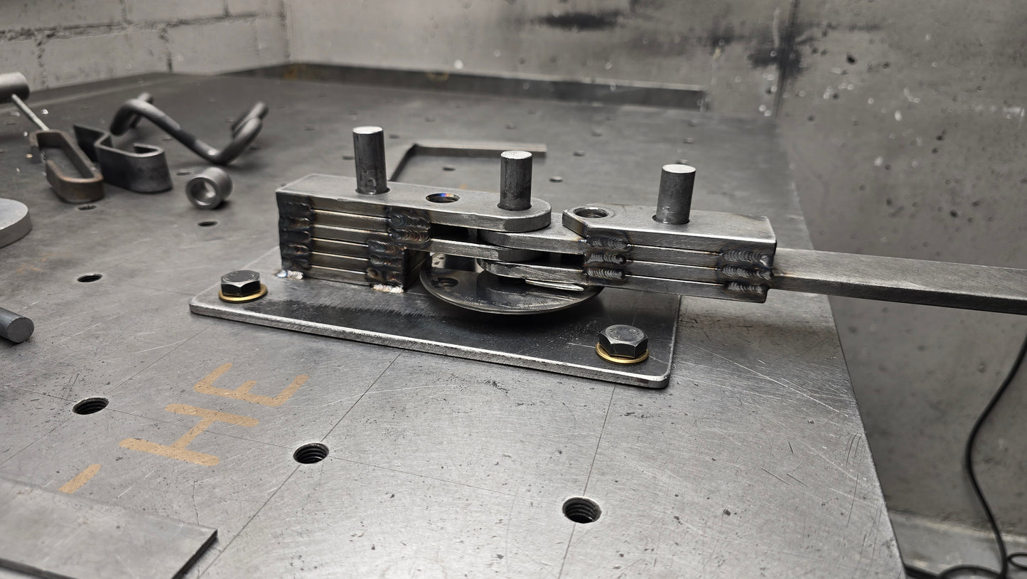 Bauplan – Einfache Metall-Biegemaschine für alle Arten von Profilen