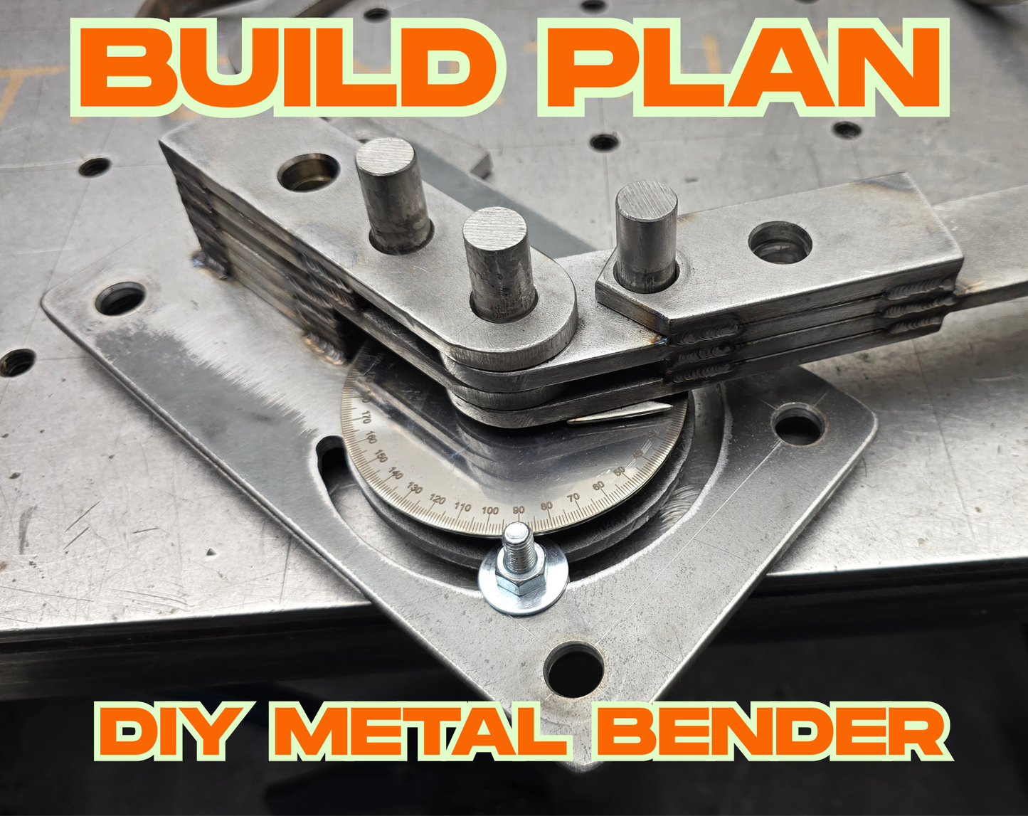 Bauplan – Einfache Metall-Biegemaschine für alle Arten von Profilen