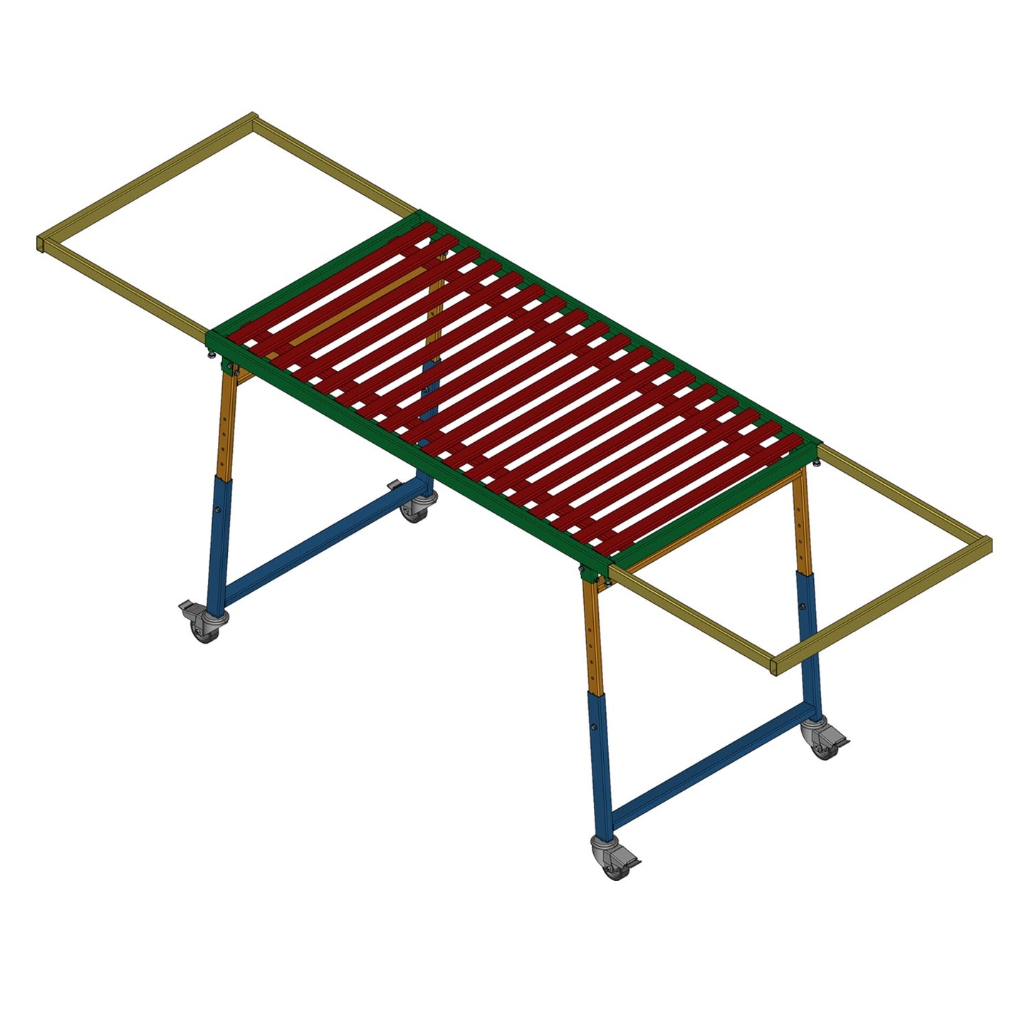 Bauplan für eine platzsparende, wandmontierte Werkbank / Schweißtisch