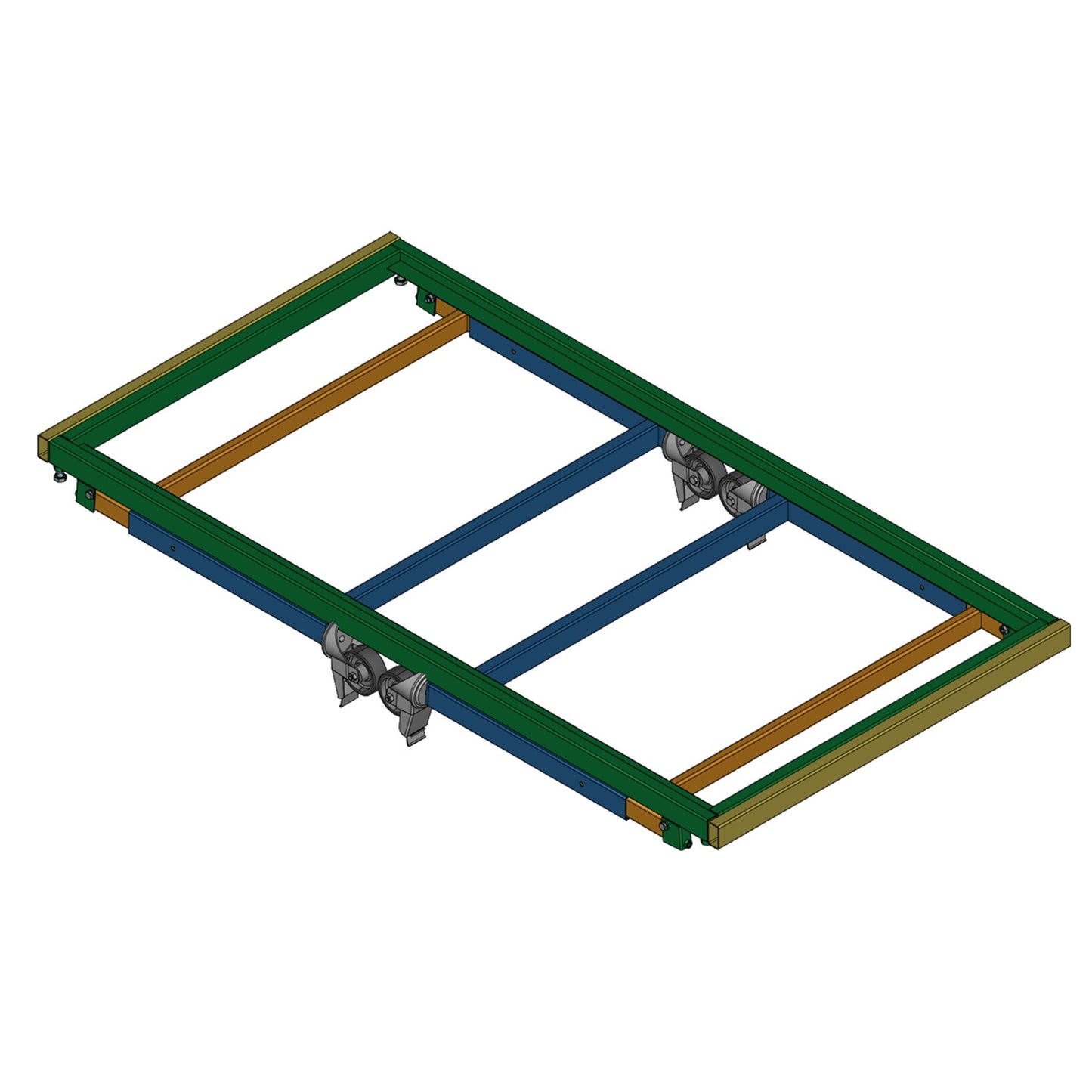 Bauplan für eine platzsparende, wandmontierte Werkbank / Schweißtisch