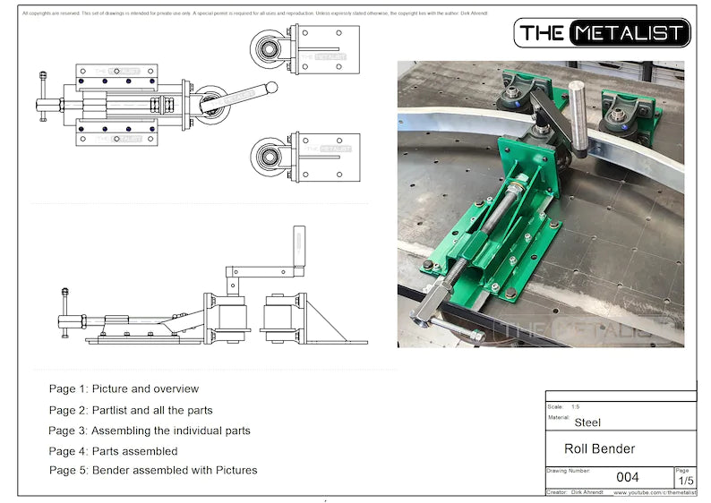 Plans for a DIY Rollbender