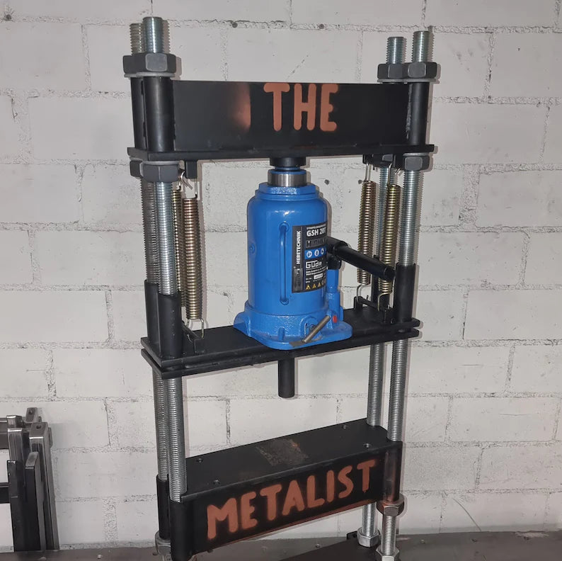 Build Plans for a Hydraulic Workshop Press 10-20Ton