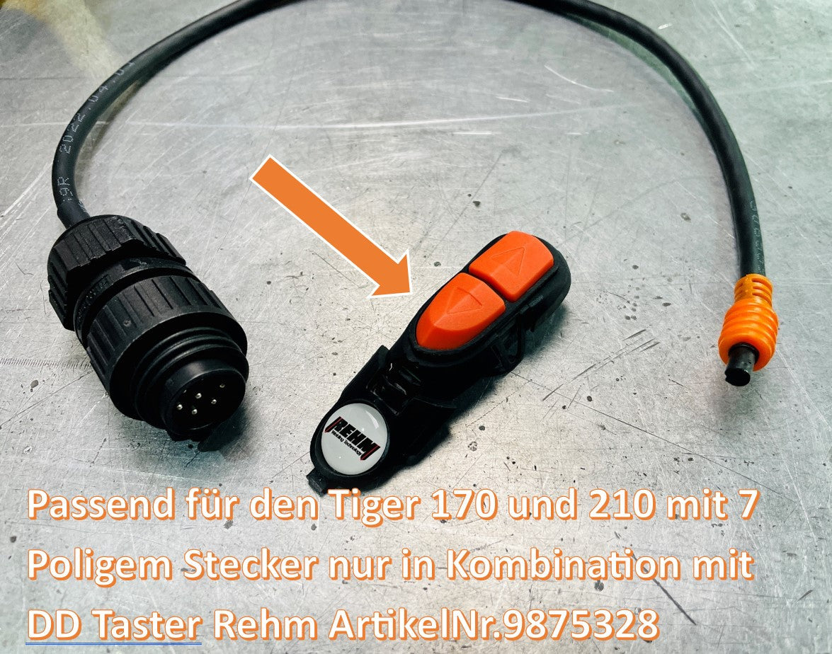 Adapter 7 pol Anschluss *Rehm Quick-Connect * Rehm Tiger 170/210